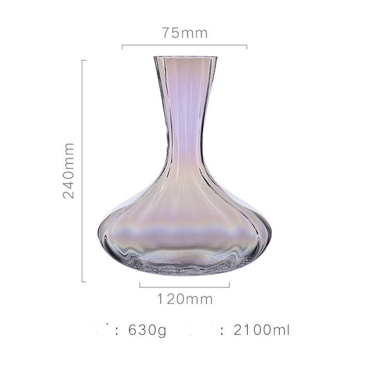 Juego de Copas para Vino con Vertedor de Cristal - Image 2