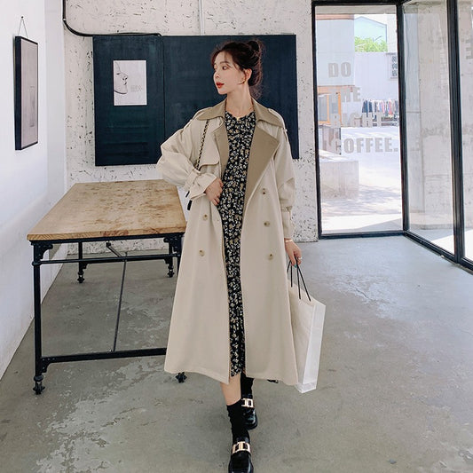 Abrigo Midi Otoñal Elegante con Aire Diosa Casual - Image 2