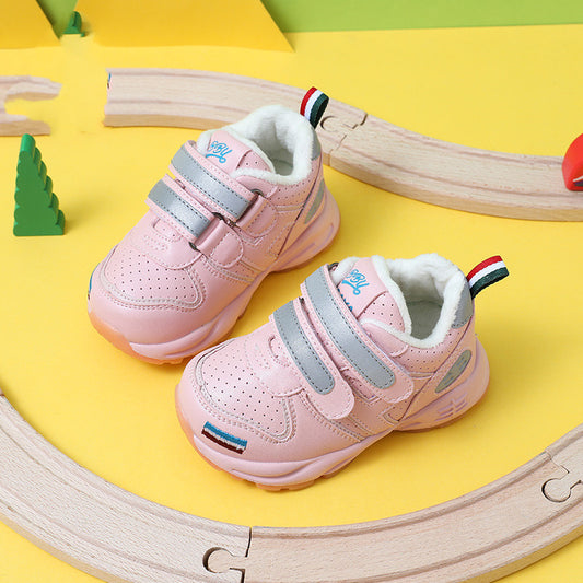 Zapatos Deportivos Acolchados de Felpa para Niños y Niñas - Image 2