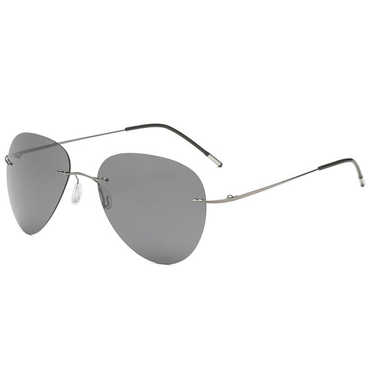 Gafas de Sol Polarizadas Titanio Ultraligeras sin Marco - Image 2