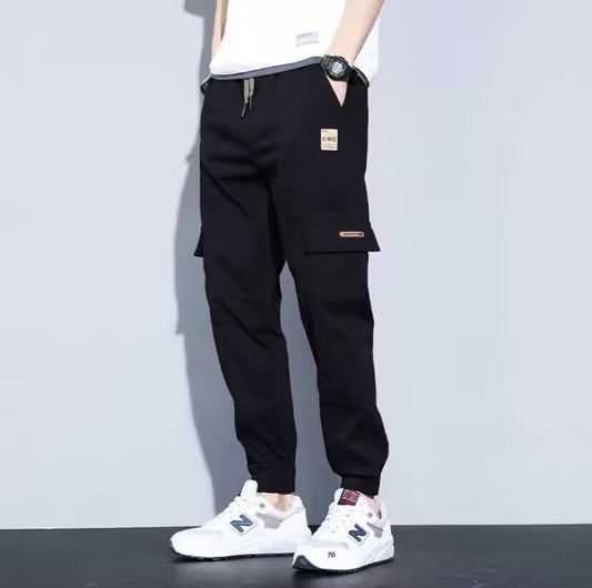 Pantalones Harem Deportivos Sueltos para Hombre - Cintura Ajustable Tendencia - Image 2