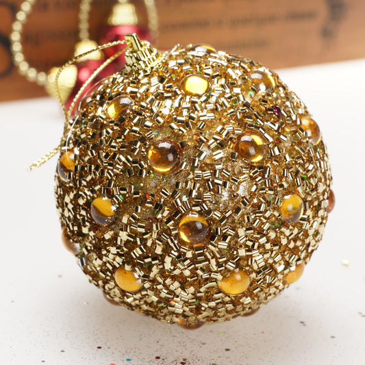 Adorno Navideño Bola Esponjosa con Colgante Decorativo - Image 2