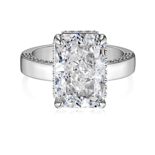 Anillo de Plata 925 con Circonita 8A y Diseño Floral Tallado - Joyería Étnica Premium - Image 2