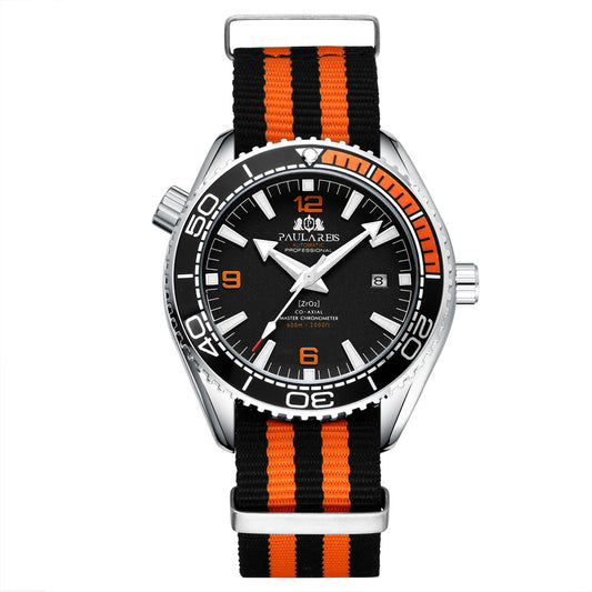 Reloj Mecánico Automático con Esfera Luminosa y Correa Canvas para Hombre - Image 2