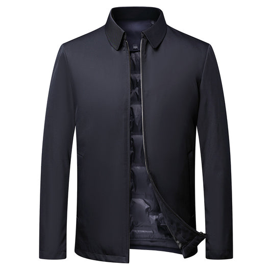 Chaqueta de Plumas Gruesa y Cálida para Hombre - Image 2