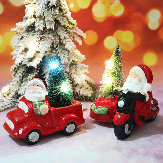 Decoraciones Navideñas Luminosas para Muñecas Vintage - Ideas de Escritorio - Image 2