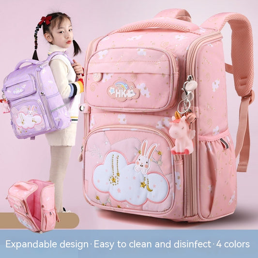 Mochila Escolar Tridimensional Estilo Occidental Ligera para Primaria - Image 2