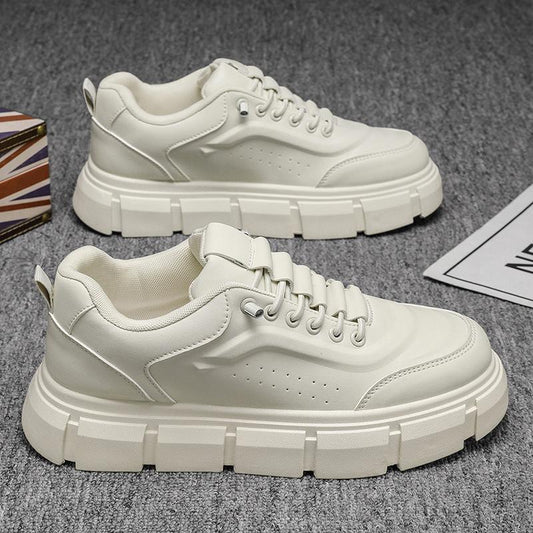 Zapatos Casuales Hombre Microfibra Suela Gruesa Versátiles - Image 2