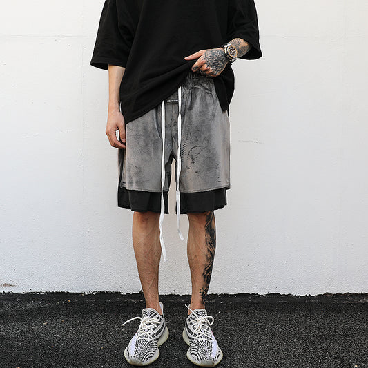 Shorts de Terciopelo con Dobladillo Reforzado y Cordón Ajustable - Image 2