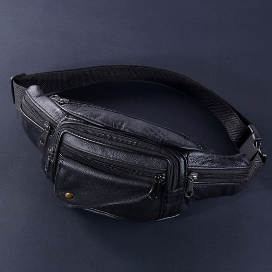 Bolsa Cruzada de Cuero para Hombre - Grande, Multifuncional y Resistente - Image 2