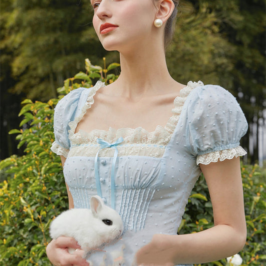 Vestidos Vintage Franceses Casuales para Mujer - Image 2
