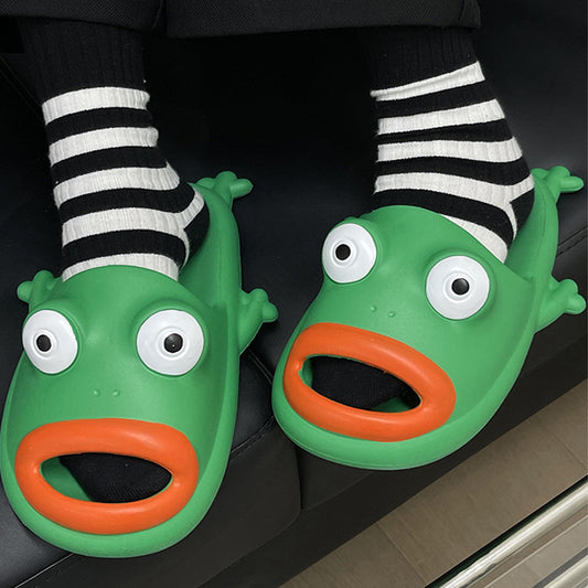 Pantuflas Rana Adorables de EVA Suave para Casa y Baño - Image 2
