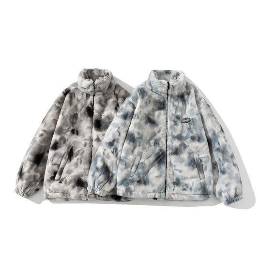Chaqueta Vintage de Algodón con Tie-Dye para Tallas Grandes - Image 2