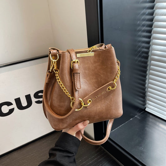 Bolso de Hombro de Gran Capacidad con Correa Ancha - Image 2