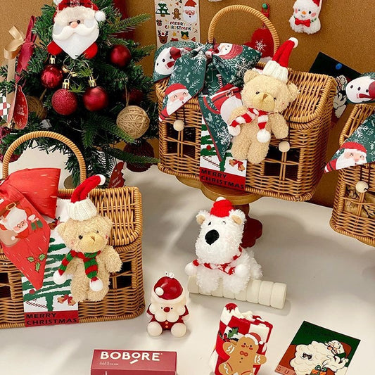 Caja Decorativa Portátil para Regalos Navideños - Image 2
