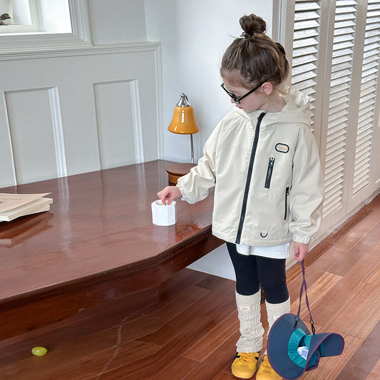 Chaqueta Deportiva Infantil con Capucha - Diseño Holgado para Exterior - Image 2