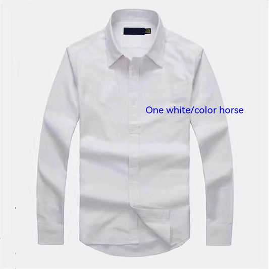 Camisa Manga Larga Hombre Business Casual Primavera Otoño - Image 2