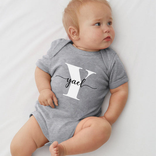 Body Personalizado con Nombre para Bebé Recién Nacido - Image 2