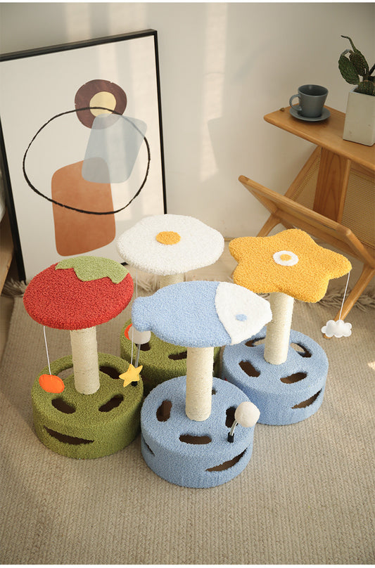 Árbol Rascador para Gatos Pequeños con Tablero de Sisal - Image 2
