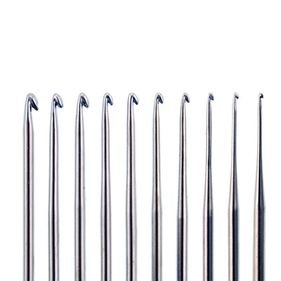 Set de 100 Agujas para Tejer Fácil y 22 Alfileres de Crochet Oxidados