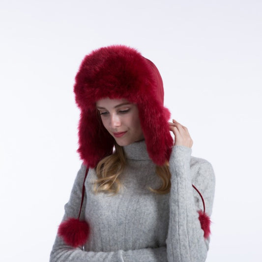 Abrigo de Invierno para Mujer Estilo Coreano con Cuello de Piel de Zorro - Image 2