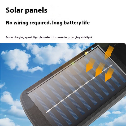 Lámpara Solar de Seguridad LED con Sensor de Movimiento - Image 2