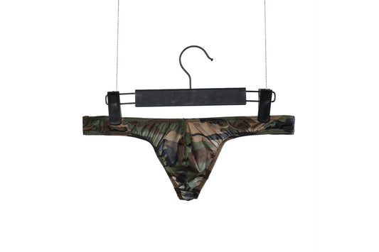 Calzoncillos Tácticos Camuflaje Cintura Baja con Bolsa de Almacenamiento para Hombre - Image 2
