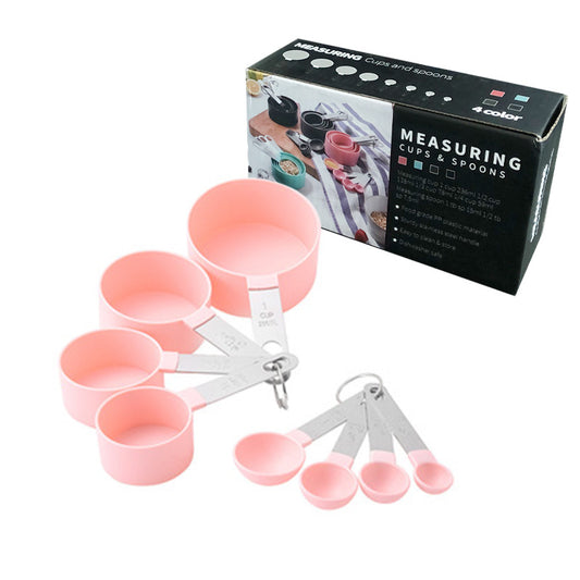 Juego de 8 Tazas Medidoras con Mango de Acero Inoxidable - Image 2