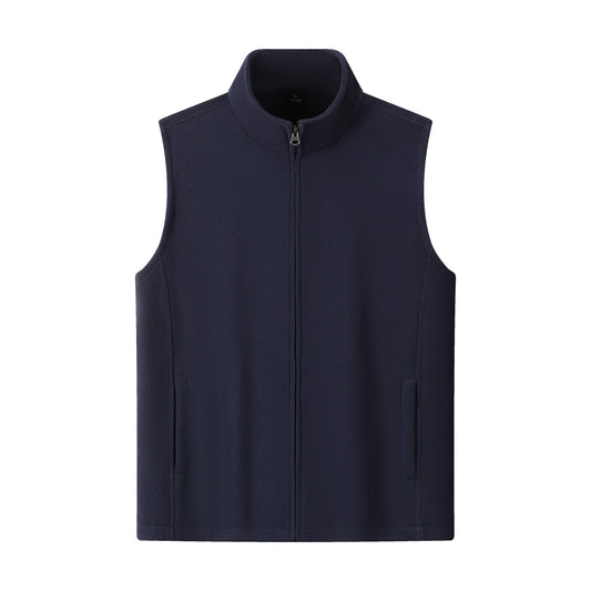 Chaleco Cardigan Reversible de Polar con Cierre de Cremallera - Image 2
