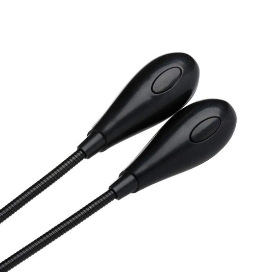 Lámpara LED Dual con Clip para Lectura y Notas Musicales - Image 2