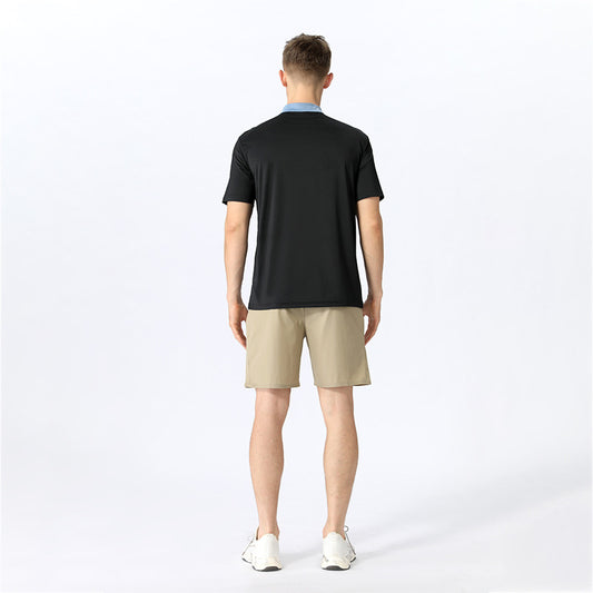 Playera Manga Corta Ice Silk Personalidad Fashion para Hombre - Image 2
