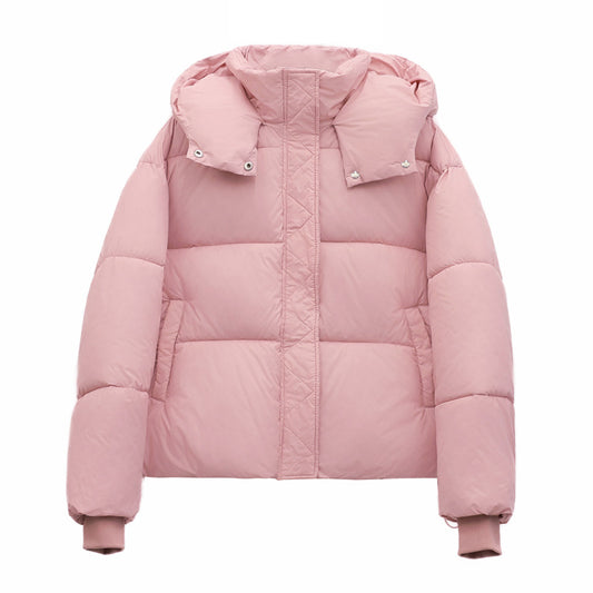 Abrigo Universitario Cálido y Acolchado para Mujer - Image 2