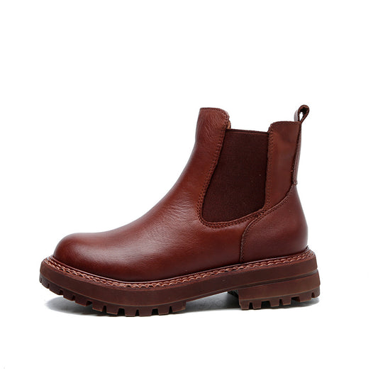 Botas Martin de Cuero Genuino Estilo Británico para Mujer - Image 2