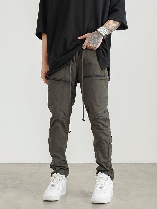 Pantalones Cargo con Bolsillos Amplios y Corte Ajustado - Image 2