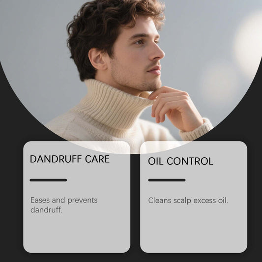 Champú Aceite para Hombre - Cuero Cabelludo Limpio y Control de Caspa - Image 2