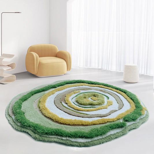 Tapete Tejido a Mano en Lana Mixta - Diseño Moderno para Dormitorio y Sala - Image 2