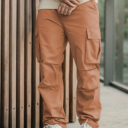 Pantalones de Trabajo Casuales para Hombre con Múltiples Bolsillos - Image 2