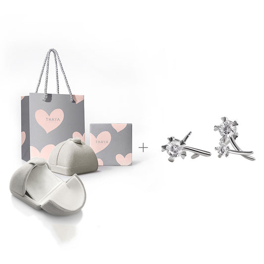 Aretes de Diente de León en Plata Esterlina - Diseño Delicado - Image 2