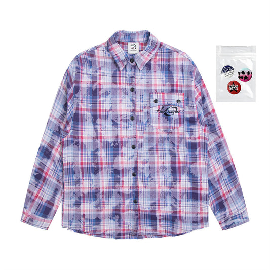 Camisa Punk Suelta para Hombre - Estilo Rebelde y Versátil - Image 2