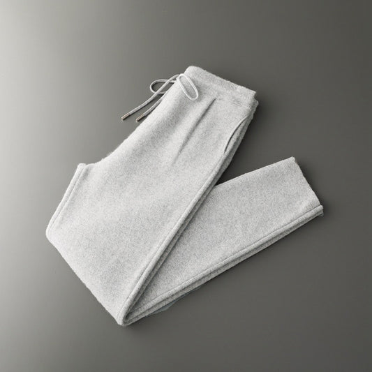 Pantalones Casuales de Cachemira Suelta para Hombre - Image 2