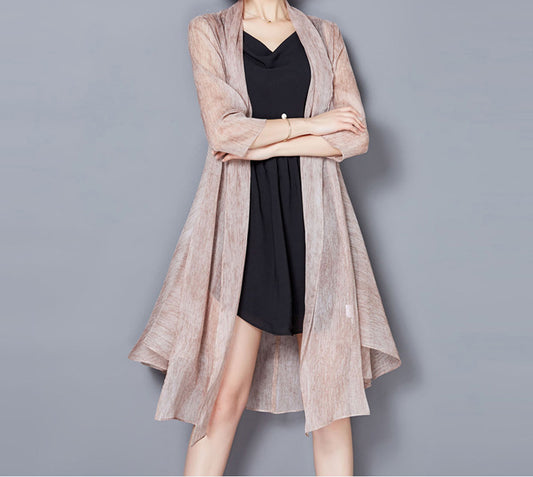 Cardigan Protección Solar Transpirable - Blusa Fresca Ideal para Aire Acondicionado - Image 2