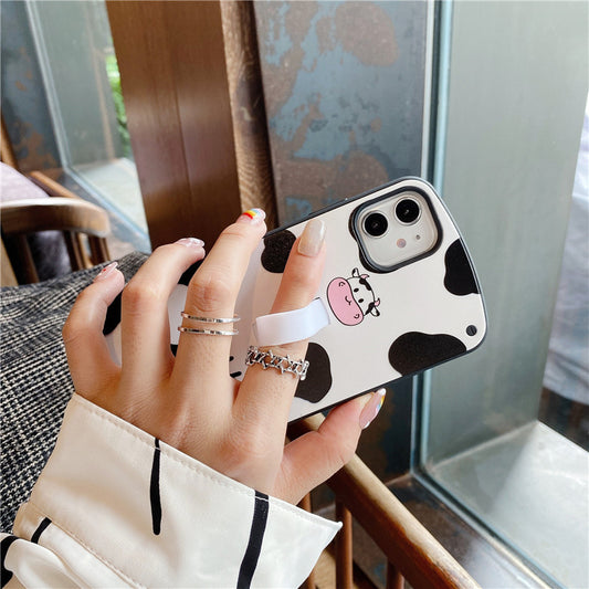 Funda para Teléfono Cow Anillo Adorable y Simple - Image 2