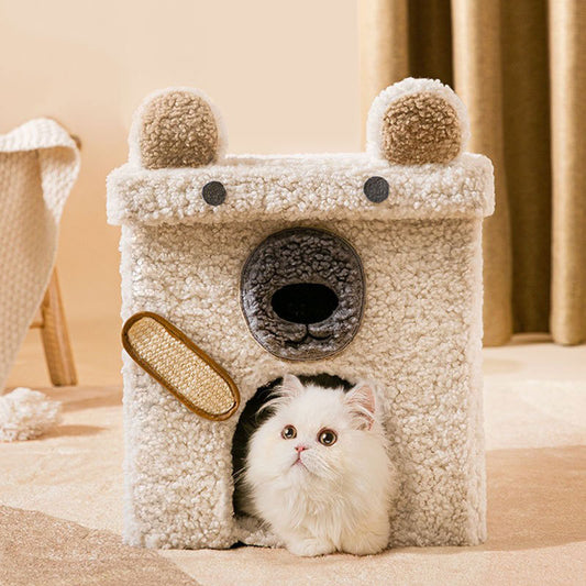Casa Cama Plegable para Perros Cuatro Estaciones - Desmontable y Lavable - Image 2