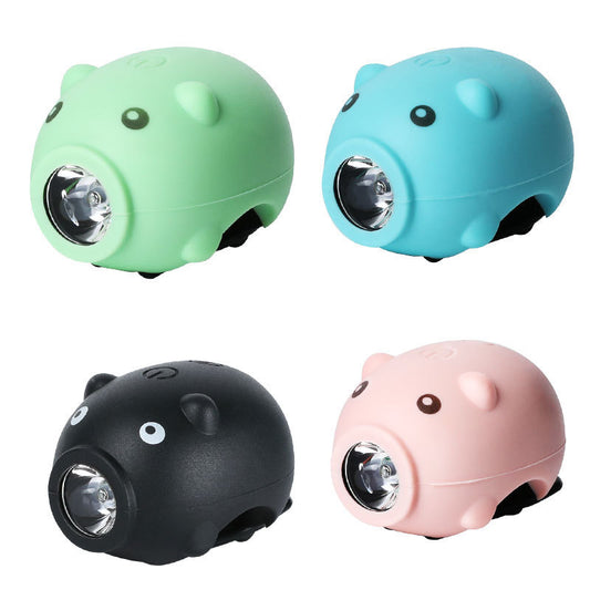Bicicleta Infantil con Luz de Cuerno de Cerdo y Carga USB - Image 2