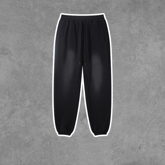 Pantalones de Sudadera Holgados Gruesos y Suave Terciopelo - Image 2