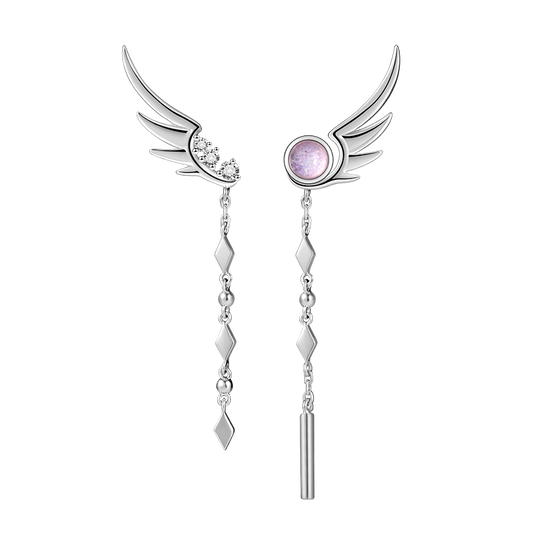 Aretes de Temperamento Verde Antiguo con Aguja de Plata - Diseño Delicado - Image 2