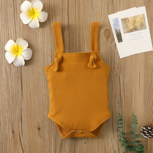 Enterizo de Algodón para Bebé con Tirantes Ajustables - Talla Pequeña - Image 2