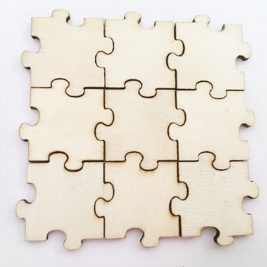 Virutas de Madera Mixta para Accesorios Artesanales - Pack de 50 Piezas - Image 2