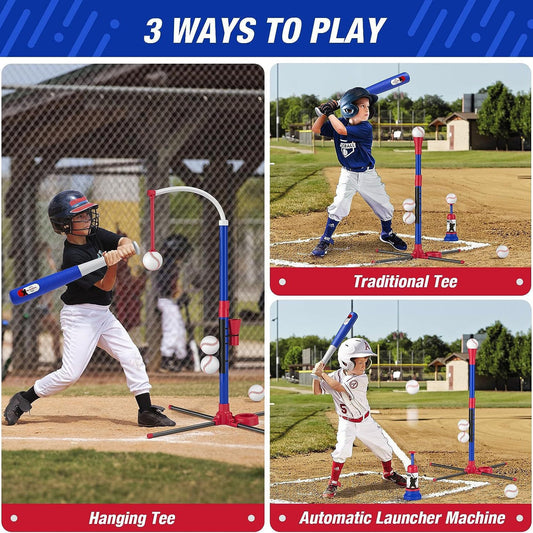 Máquina de Béisbol Automática Ajustable para Niños - Image 2