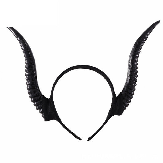Diadema Cuernos Gótica Estilo Demonio - Image 2